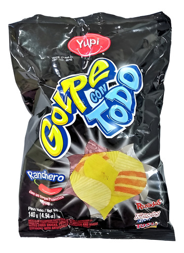 Yupi De Todito Golpe Ranchero Con Todo 140 Gr Col8