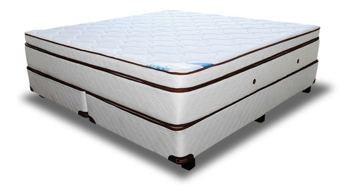 Colchon Y Somier 2x2 King Side, Luxury Top, Zeus, Wes C