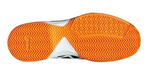 Tênis Asics Gel Dedicate 5 Clay Preto E Laranja