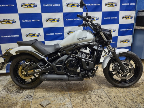 Imagem 10 de 10 de Kawasaki Vulcan 650 Abs 17/18 Branca