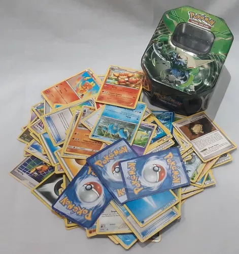 Cartas Pokémon Lata C/ 31 Unid…