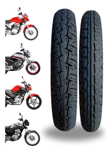 Pneu Remold Cg 90/90-18 Dianteiro J - 100 Km/h 1 Unid.