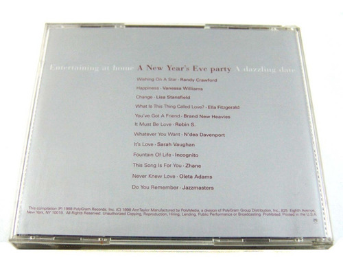 Ann Taylor Celebrations Cd Como Nuevo 1998 Usa Sarah Vaughan (Usado)