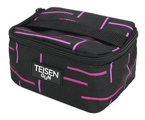 Bolsa Térmica Teisen Gun Rosa/preto 1l - P 11x15cm