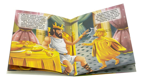 Mini - Clássicos: Rei Midas, de Mammoth World. Editorial Todolivro Distribuidora Ltda., capa mole em português, 2022