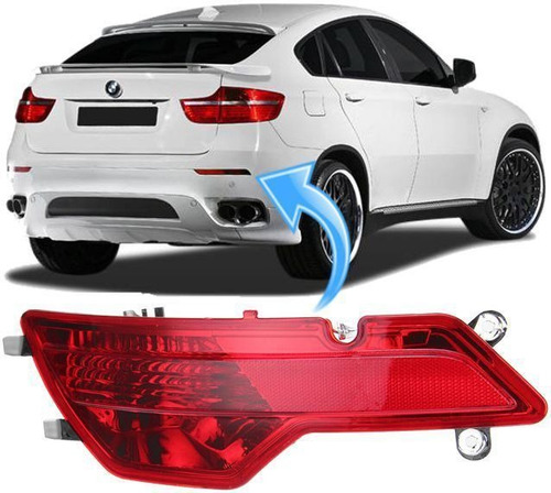 Olho Gato Refletor Para-choque Traseiro X6 08 À 14 - Direito