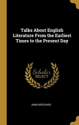 Libro Talks About English Literature From The Earliest Ti...