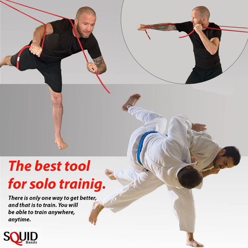 Squid Bands, Lucha Libre, Jiu Jitsu, Judo, Grappling, Mma, B
