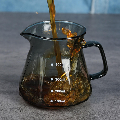 Tetera De Goteo Manual Con Tapa De Asa Para Preparar 450ml