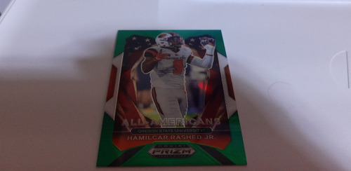 2021 Panini Prizm Draft Green Rookie Hamilcar Rashed Jr