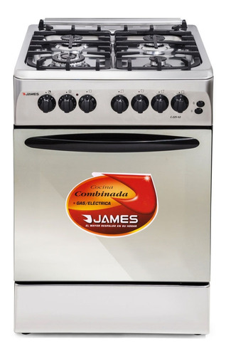 Cocina Combinada Electrica James C225 Inoxidable Dimm