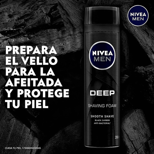 Espuma Para Afeitar Nivea Men De Ep 200ml