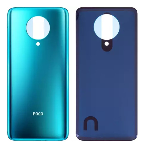 Tapa Trasera Xiaomi Poco F2 Pro Azul + Adhesivo Tienda