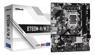 Placa Madre Asrock B760m-h M.2, Lga1700. Ddr5, Matx