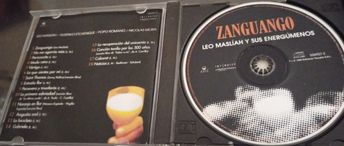 Leo Masliah Y Sus Energumenos Cd Zanguango (Usado)