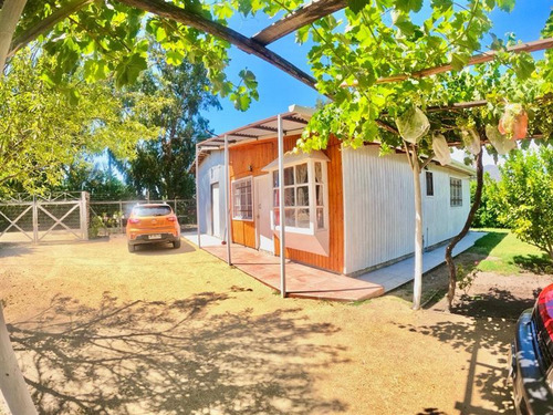 Parcela Con Casa De 5.500 M2 En Chiñigue, El Monte