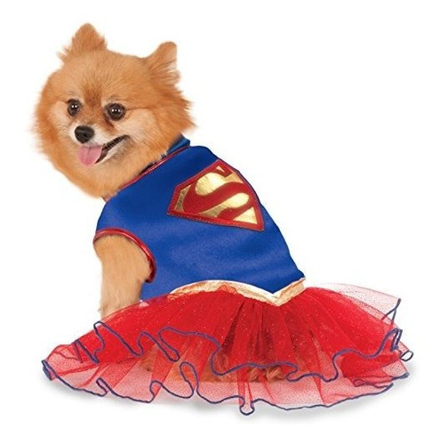 Rubie's Costume Company Dc Comics Super Girl Pet Tutu Dress.