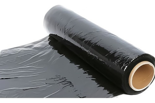Pack 3 Film Alusa Stretch Negro Opaco 300 Metros Rollo Para Embalaje 20 Micrones Marca Maxtrust Modelo 203-mxt Material De Poliuretano Se Estira Hasta 500% Ideal Para Uso Industrial