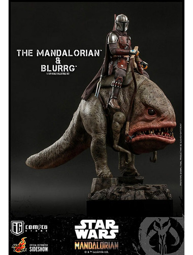 Mandalorian & Blurrg 1:6 Set (hot Toys)