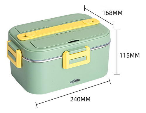 Lonchera Con Calefacción Eléctrica, Bolsa Térmica Extraíble