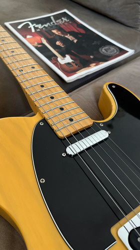 Fender Butterscotc Ash. 6,1k Pix. Boss Orange Gibson Gretsch Destro Amarelo Madeira De Bordo (Usado)