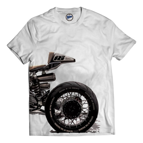 Playera De Moto Cafe Racer 