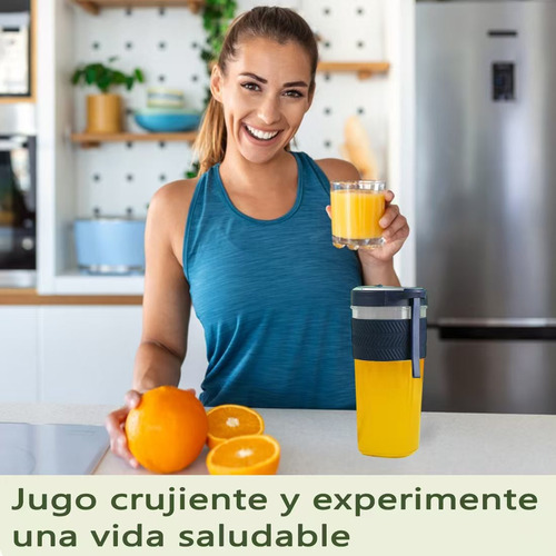 Mini Vaso Licuadora Procesadora Portatil Usb Recargable
