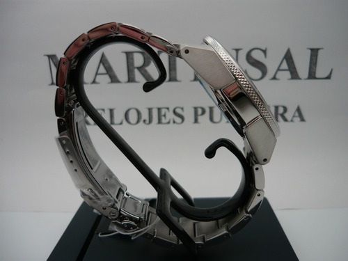 Seiko Prospex Samurai Diver Automatico Srpf01 Fotos Reales Acero Cepillado Azul/marrón Azul
