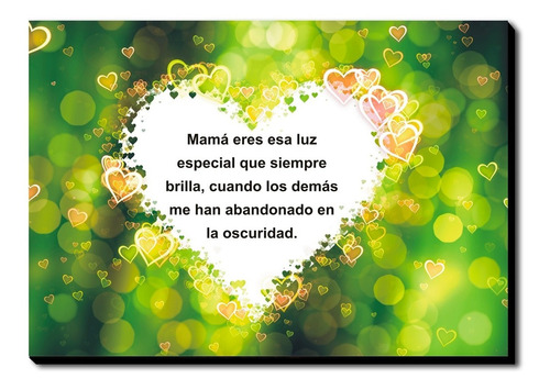 Día De La Madre Regalo Cuadro Decorativo Mural Fotográfico