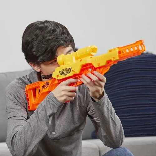 Set Nerf Alpha Strike Battalion Con 4 Lanzadores Y 4 Semiobj