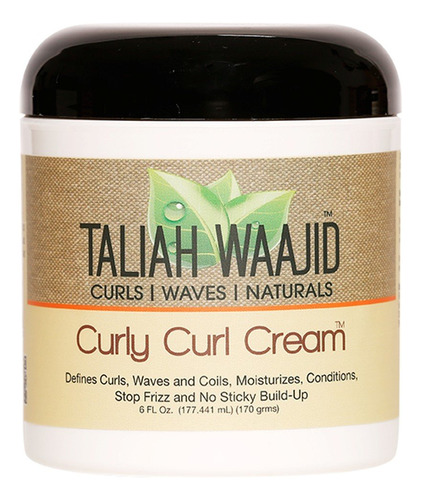 Taliah Waajid Curls Waves Natural - Crema Para Rizos Rizados