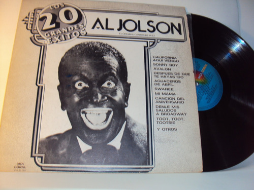 Vinilo Lp 144 Al Jolson Original Canto De Jazz California