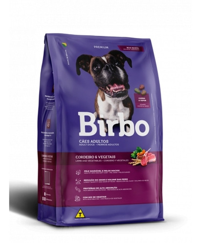 Birbo Dog Cordero Y Vegetales 15 Kg - Kg A $9840