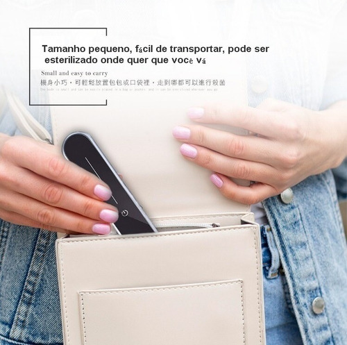 Imagem 2 de 7 de Lâmpada Uvc Ultravioleta Esterilizador Desinfecção Portátil
