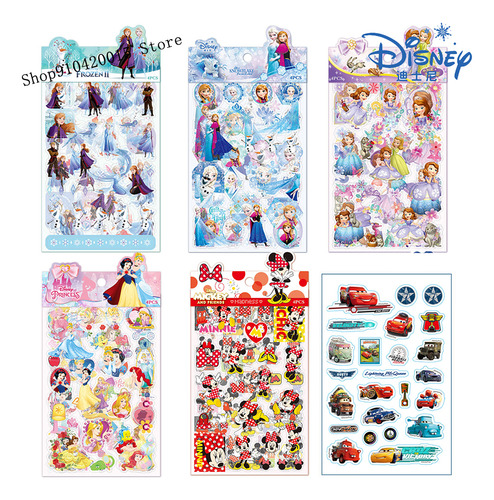 Pegatinas Decorativas Láser Holográficas De Disney Calcoman