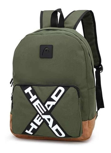 Mochila Head Tenis Padel Squash Deportiva Escolar 50498 Color Verde 21492