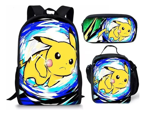 Juego De 3 Bolsas De Almuerzo De Moda For Mochila Jurassic