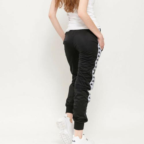 Pantalón Kappa Original - Banda 222 Wrastoria - Mujer Negro