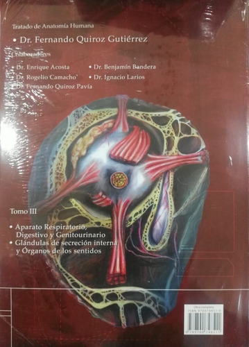 Anatomia Humana 3 Vol. - Fernando Quiroz Gutierrez Meses Sin