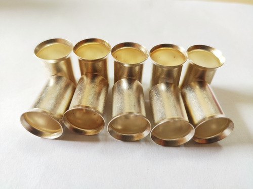 Imagen 1 de 1 de Ferrules Calibre 0 100% Cobre Sky High 10 Piezas.