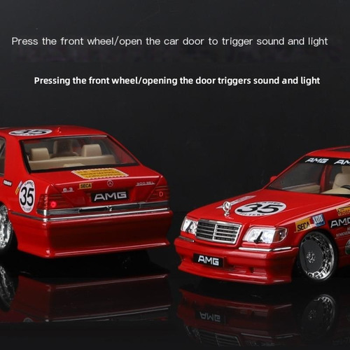 Modelo De Coche De Simulación De Coche Deportivo 1:24