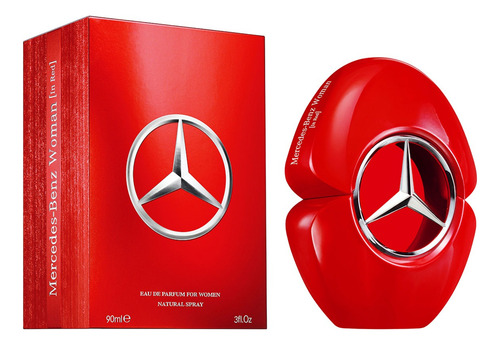 Fragancia Para Dama Mercedes-benz Woman In Red Edp 90ml