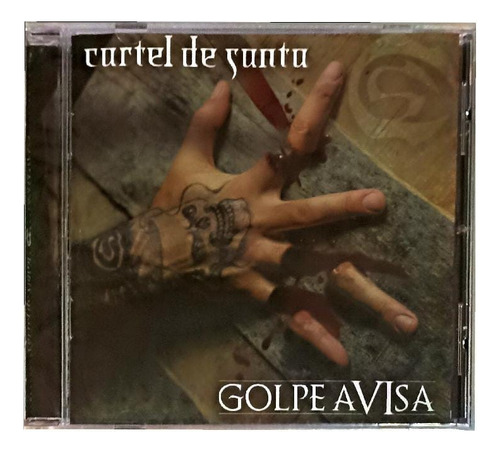 Cartel De Santa - Golpe Avisa - Cd Disco (12 Canciones) 