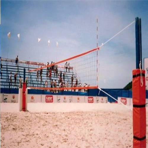 Rede Profissional De Voleibol De Praia (nylon) Com 2 Faixas