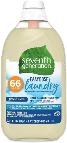 Detergente Para Ropa Ultraconcentrado Easydose Seventh 