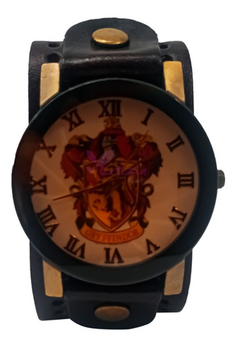 Reloj Hogwarts Escuela D Magia Harry Potter Pulsera Vinipiel