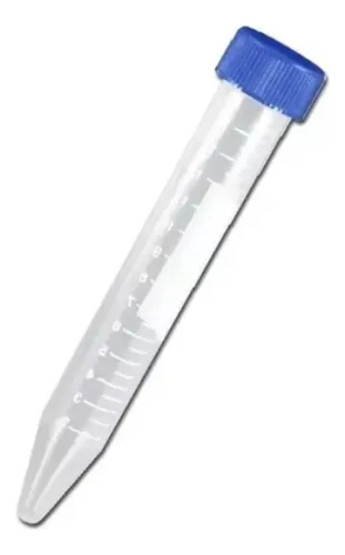 100 Tubos Para Centrífuga Tipo Falcon 15ml Estéril Cral