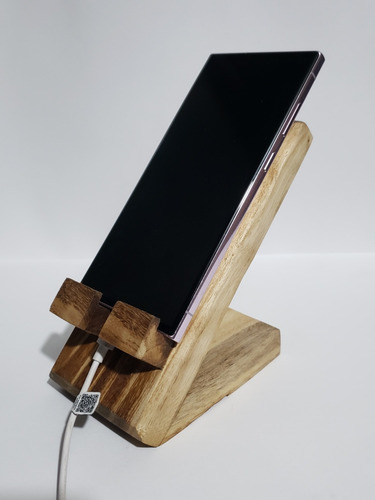 Soporte Para Celular De Madera