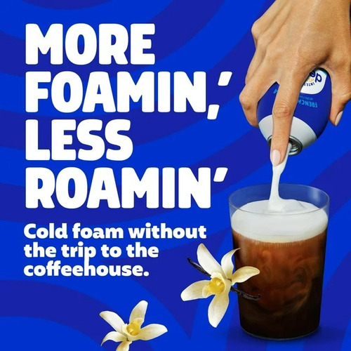 Cold Foam Crema Para Café Int'l Delight French Vanilla 396g