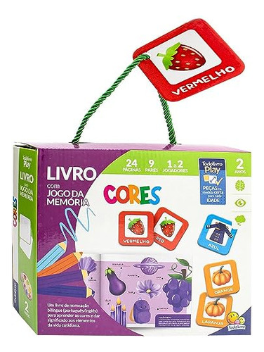 Libro Todolivro Play Livro Jogo Memoria Cores De Todolivro T